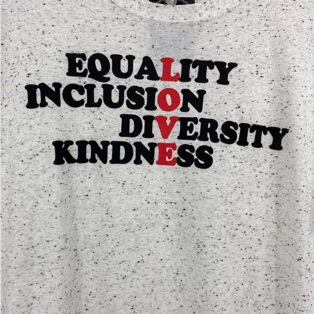 SOLD Leisure Lounge Equality Short Sleeve T-shirt - NEW - Picture 5 of 11